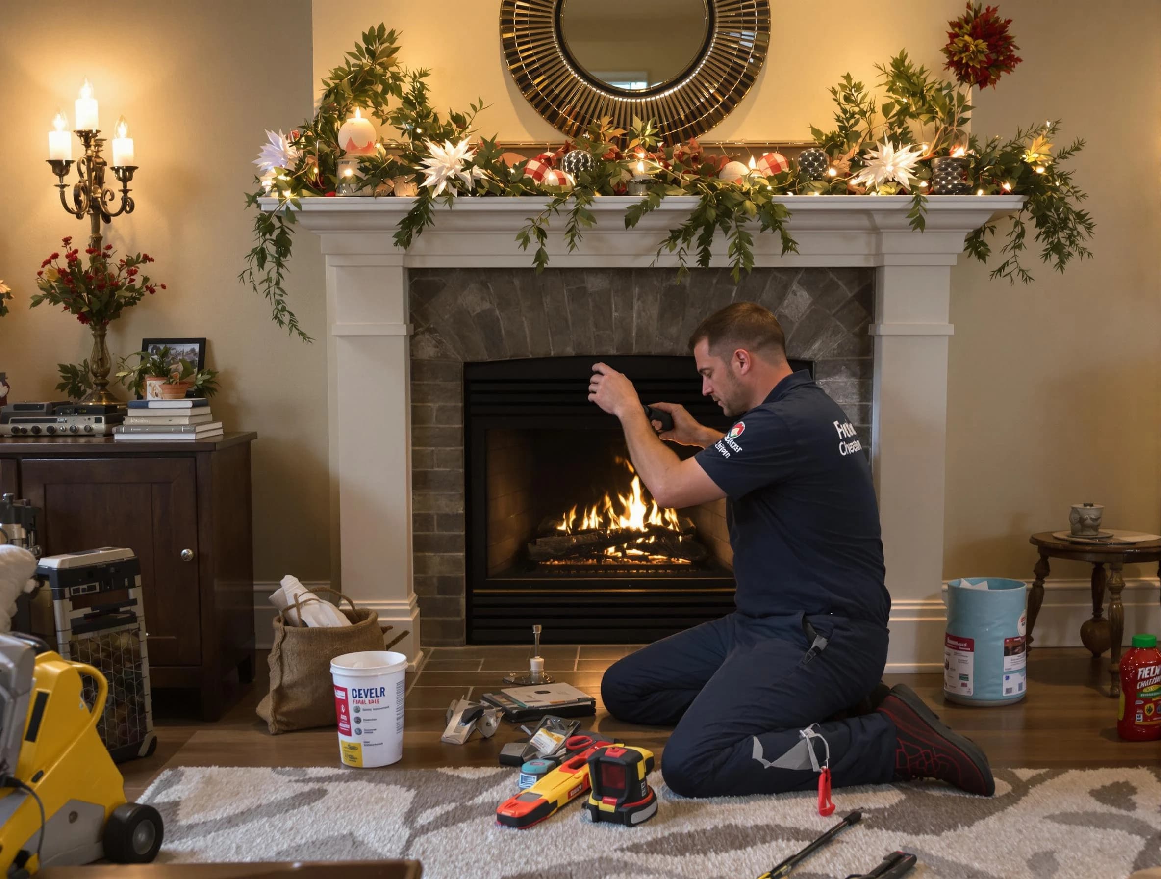 Shawnee Chimney Sweep offering fireplace maintenance services in Shawnee, OK