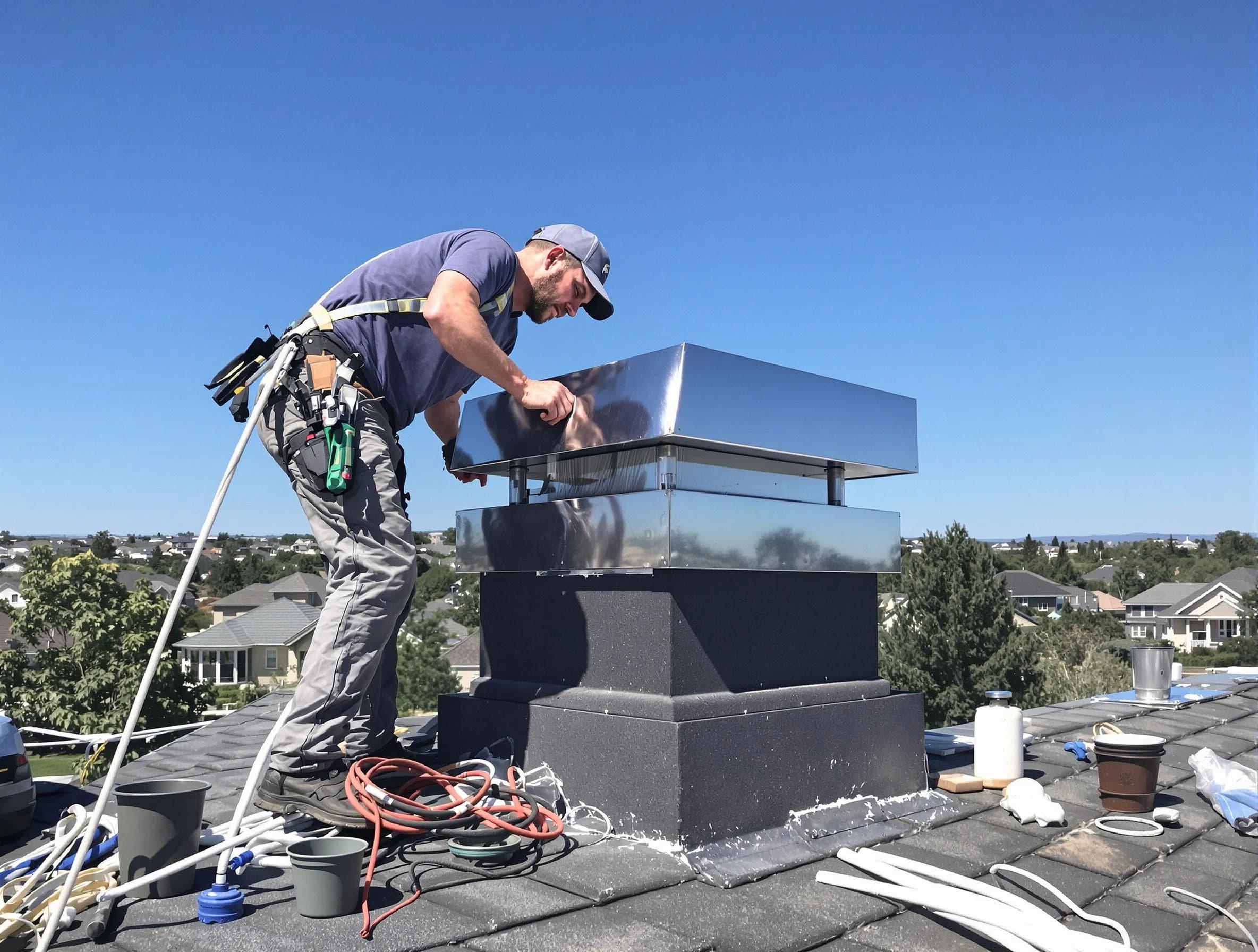 Chimney Cap Services service in Shawnee, OK