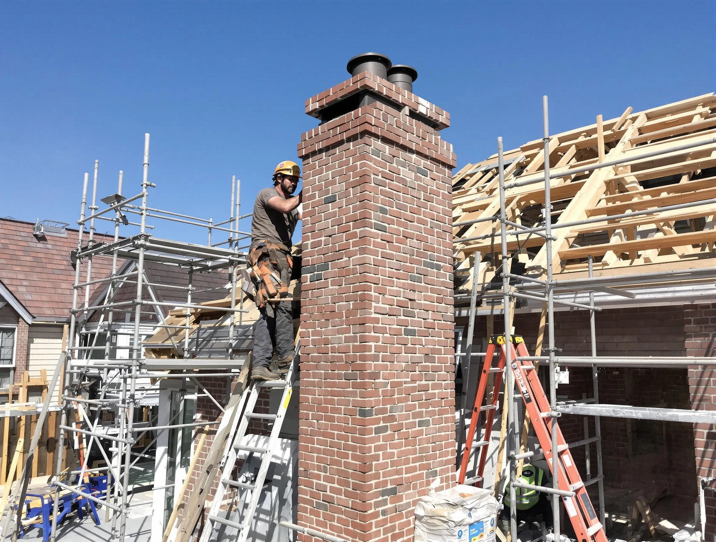 New chimney installation completed by Shawnee Chimney Sweep in Shawnee, OK