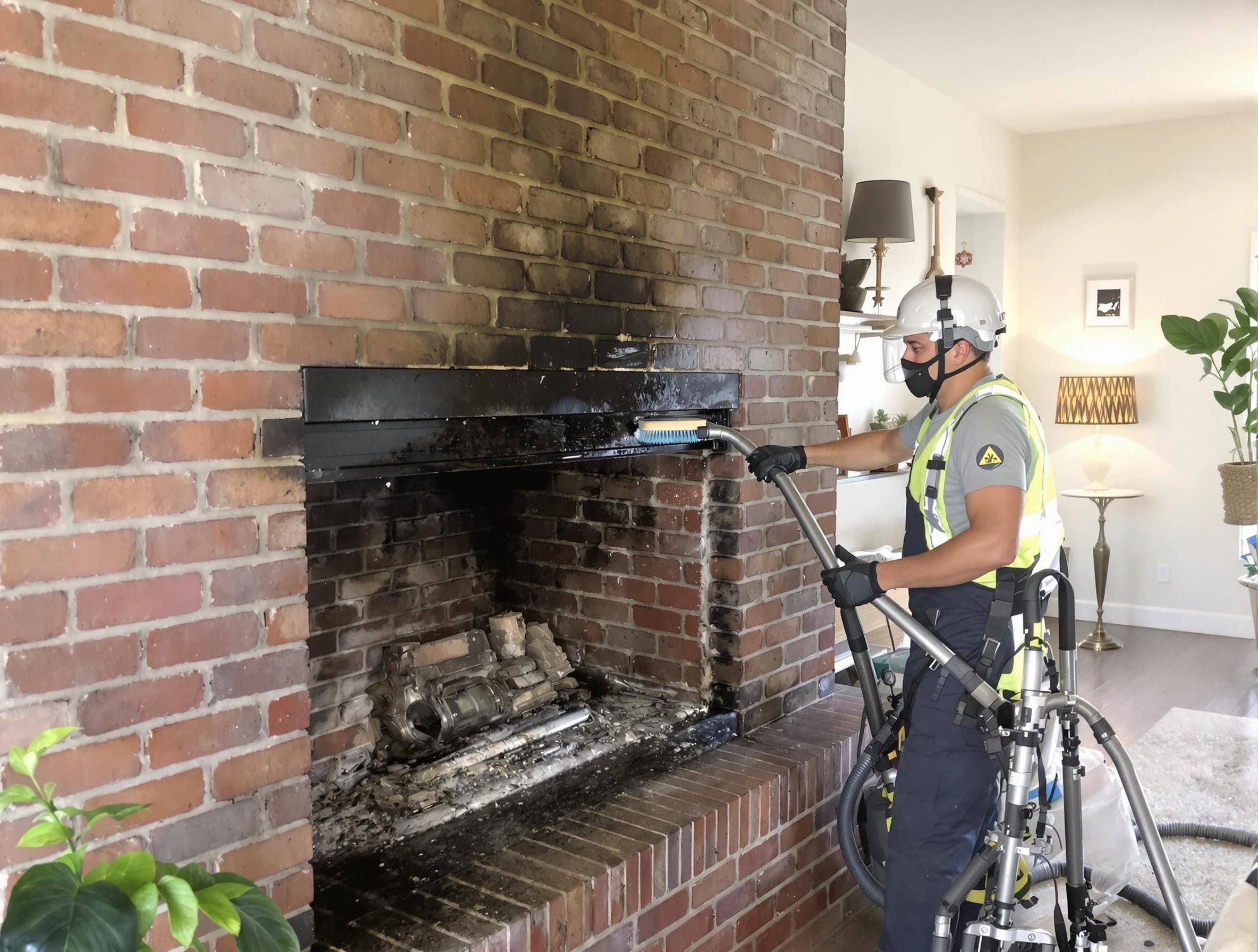 Shawnee Chimney Sweep providing fireplace cleaning services in Shawnee, OK