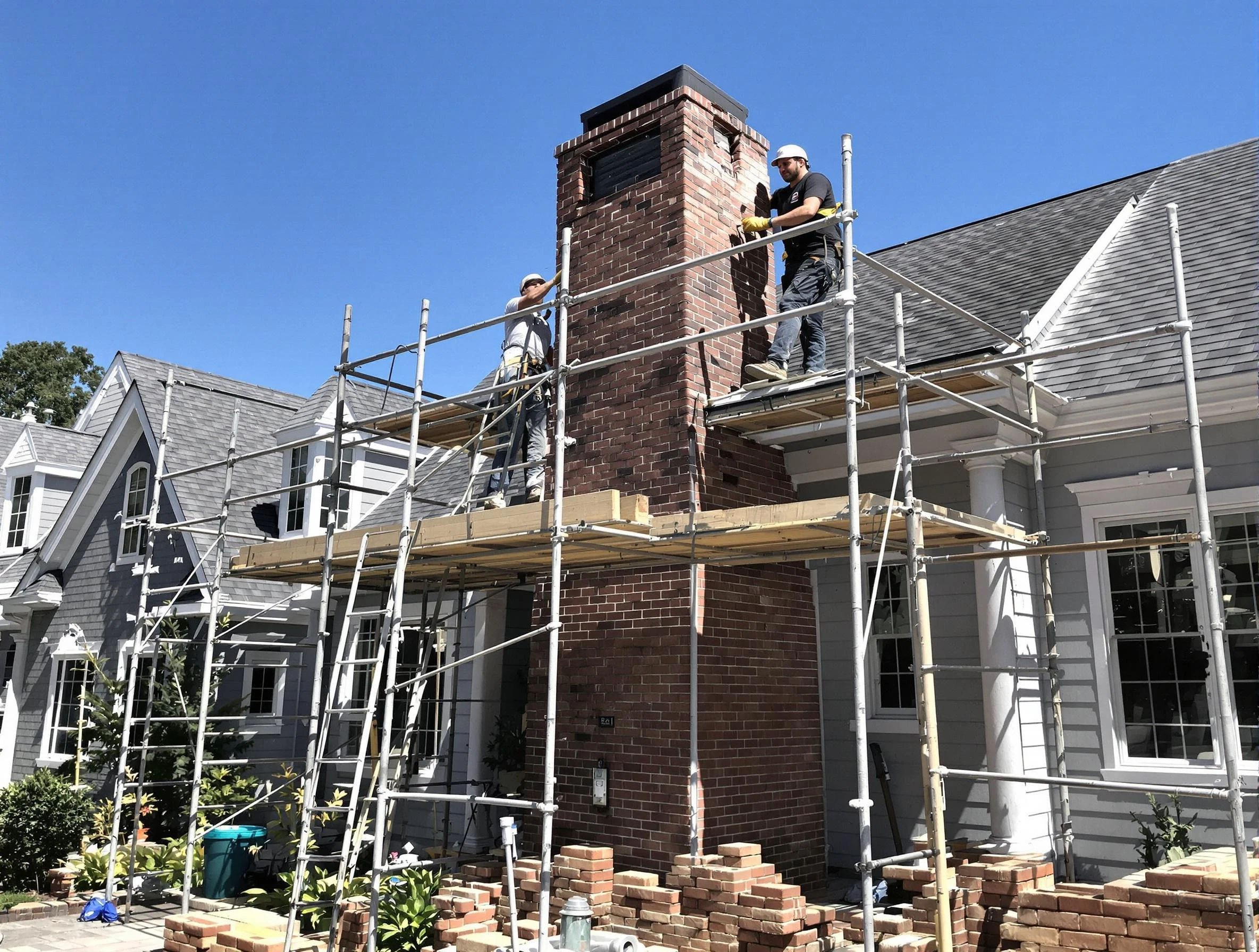 Chimney Rebuilding in Shawnee