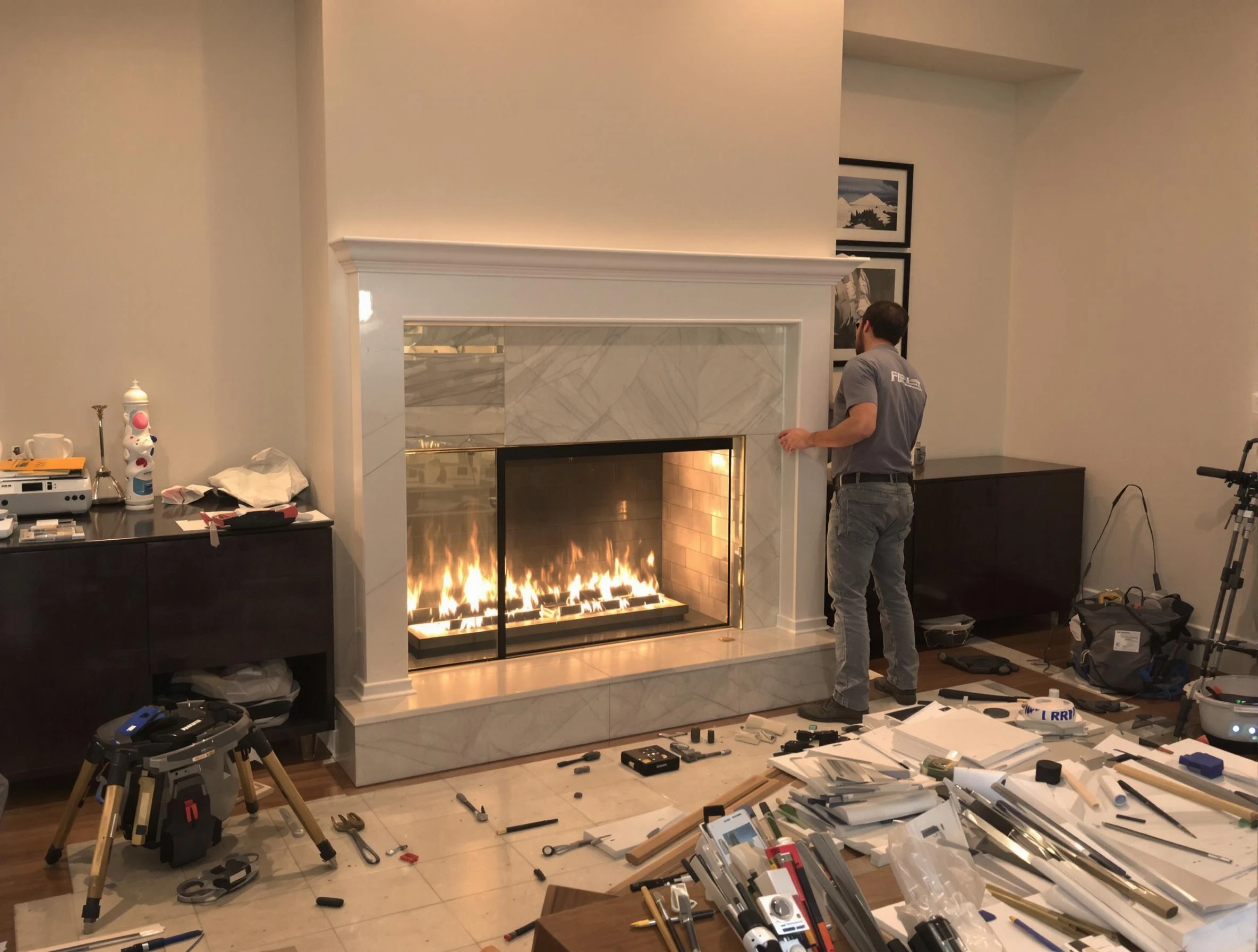 Fireplace Installation in Shawnee
